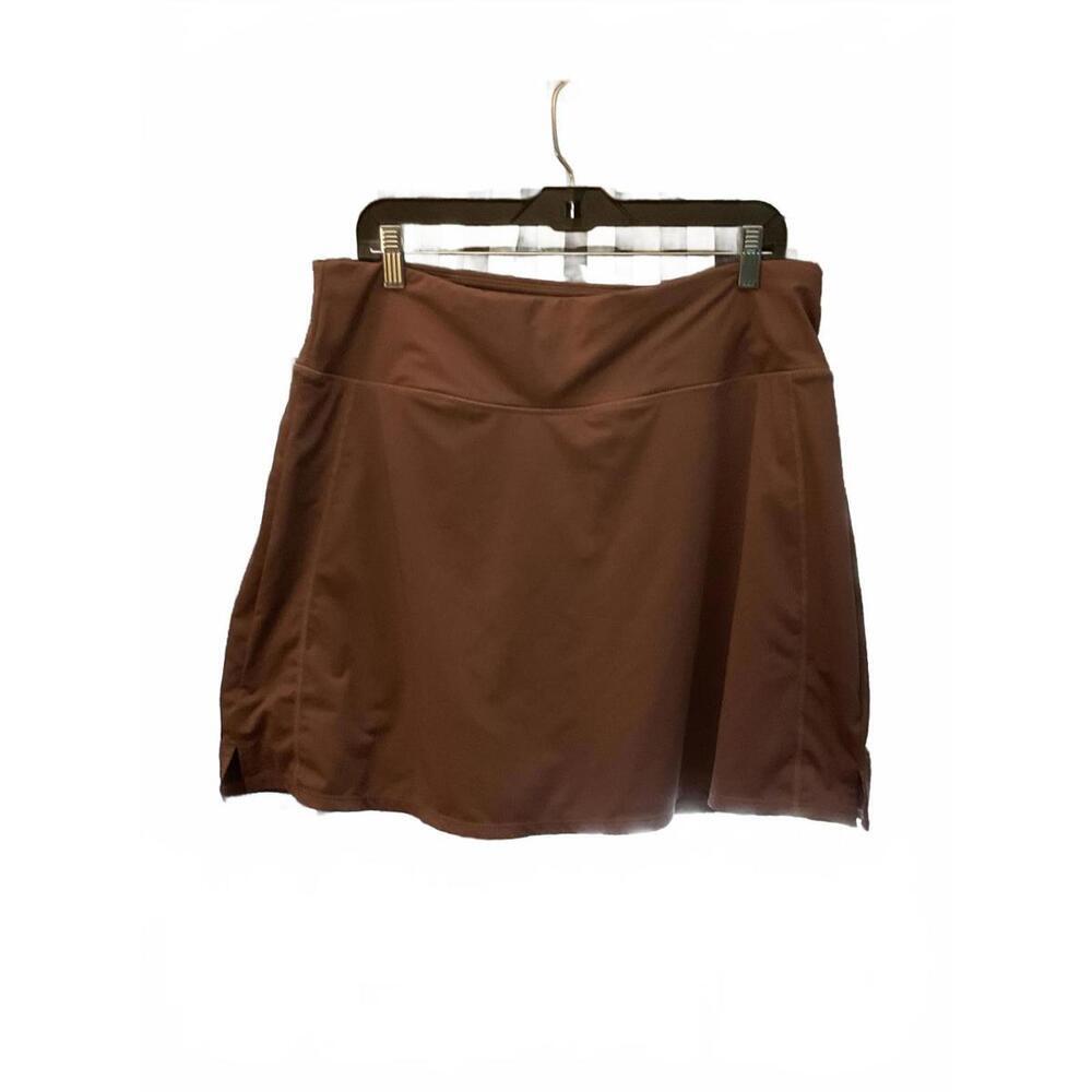 Oalka Woman’s Plum  High Rise Skort Size XXL